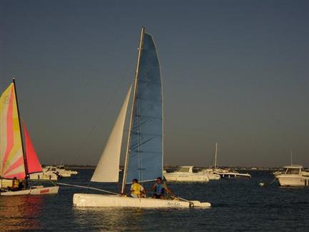 Traversée en mer dans le Golfe du Morbihan