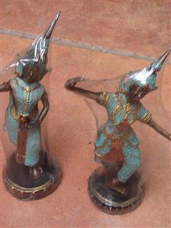 Boutique Tropical Parc sculpture bois 