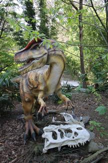 dinosaures Zoo parc bretagne MORBIHAN 