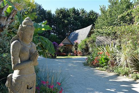 zoo parc Morbihan - statues 