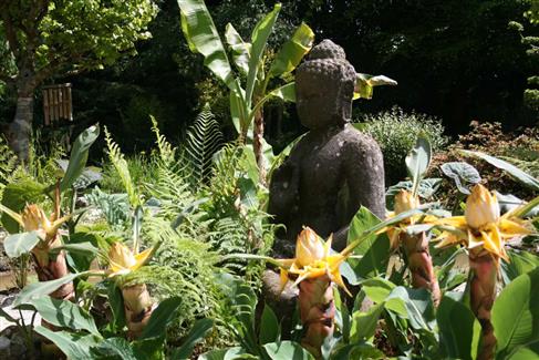 Sculptures Jardins thai - Fleurs 