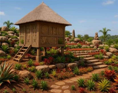 Le nouveau jardin indonésien de Tropical Parc