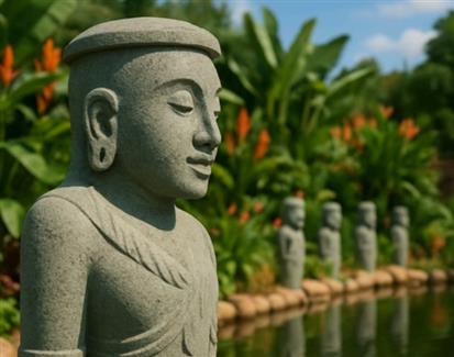 Le nouveau jardin indonésien de Tropical Parc