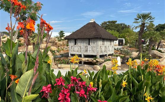 Le nouveau jardin indonésien de Tropical Parc