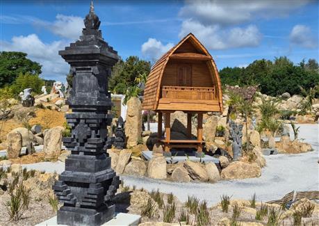 Le nouveau jardin indonésien de Tropical Parc